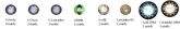 Lentes (Natural, Branco, Zumbi, Gato, etc.)